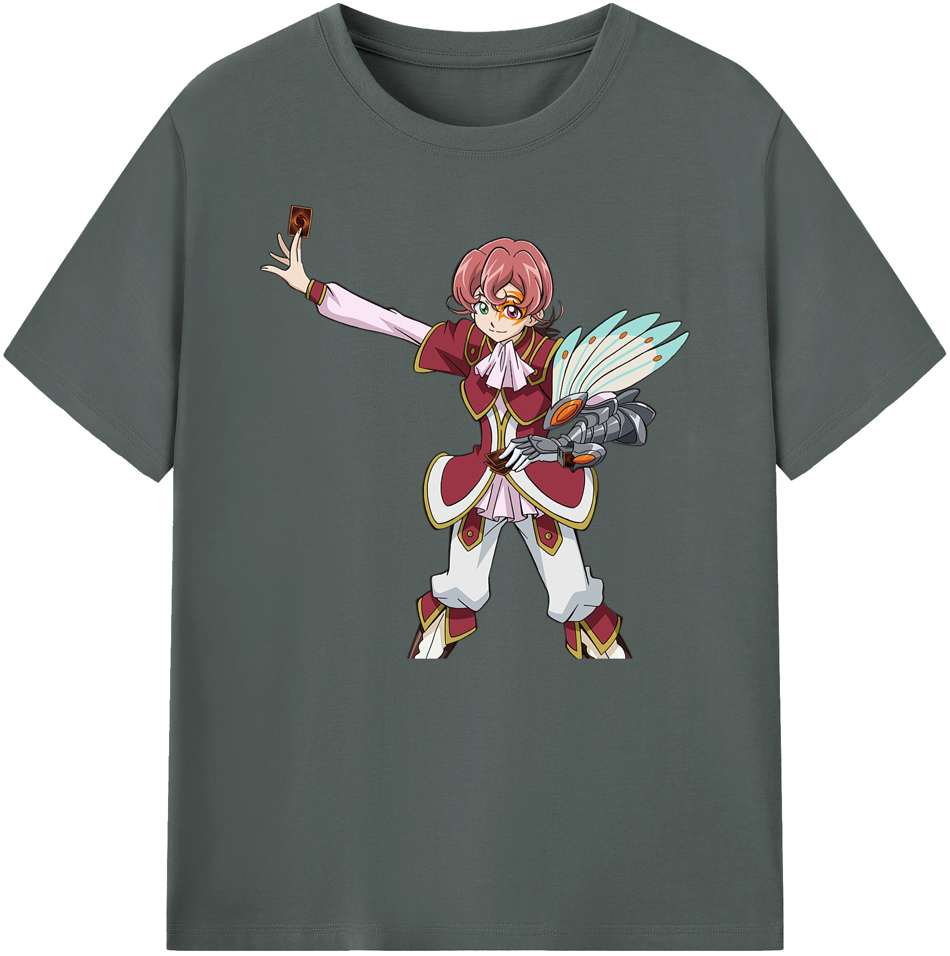 （画像用） 遊☆戯☆王 Yu-Gi-Oh! 綿100％ メンズ半袖Tシャツ｜肌触りやわらか＆通気性